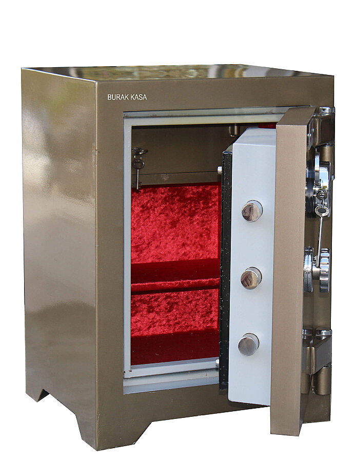 Zırhlı Çelik Kasa | 65cm Şifreli Para Kasası - 4